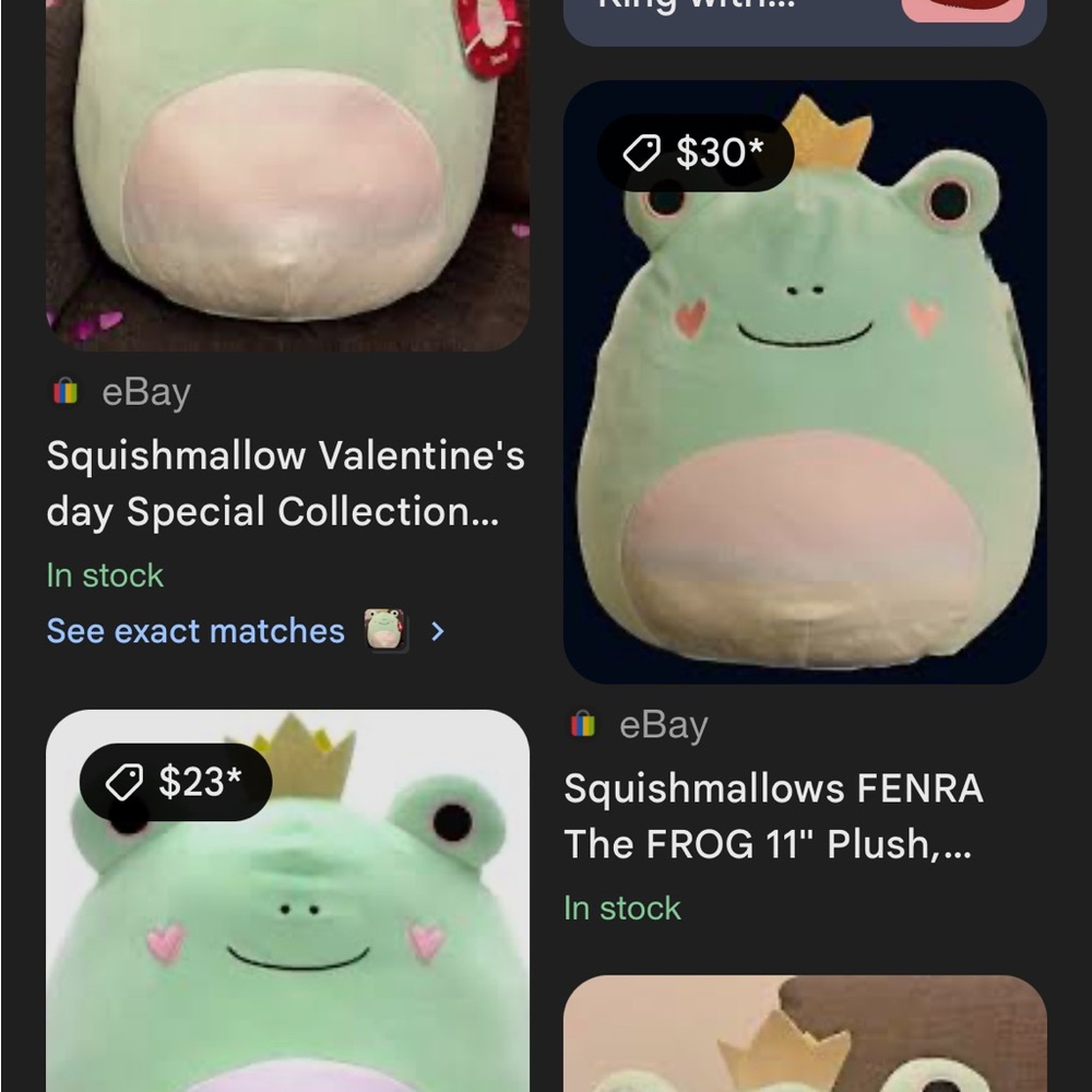 Squishmallow 12” Fenra The Frog NWT - Picture 3 of 3